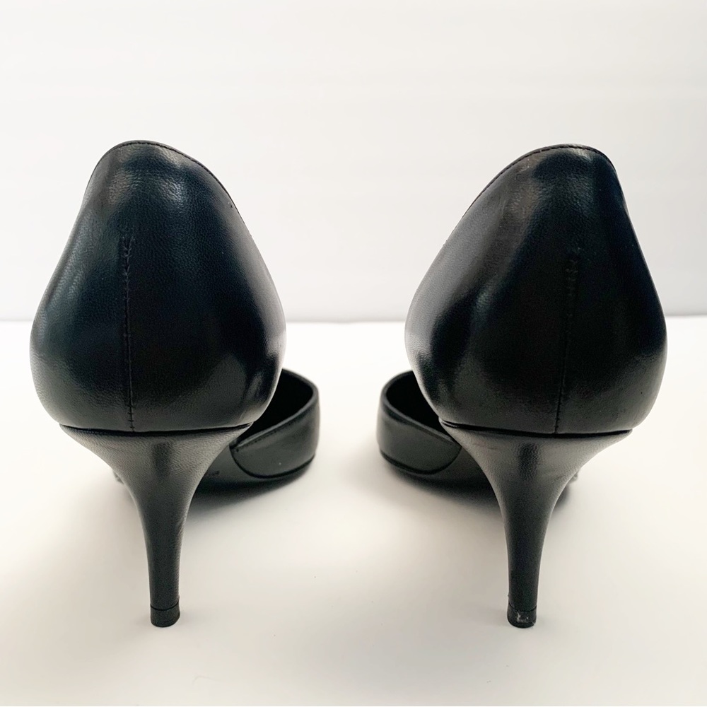 BALENCIAGA LEATHER POINTY D’ORSAY SKINNY HEEL - Picture 9 of 11